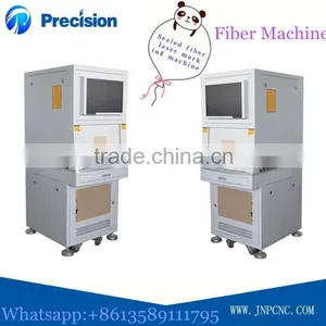 Energy-saving Fiber Laser Marking Machine for Electronics and Communication Tools JPF-20W thumbnail-1
