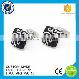 OEM Classical Pattern Metal Suit Shirt Mens Cufflinks thumbnail-2