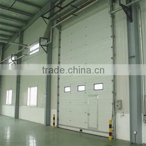 Lifting Industrial Overhead Sectional Door For Warehouse thumbnail-2