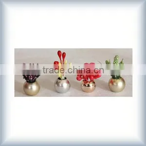 Boutique Decorative Flower Pot,N11-209,small Plant/artificial Foliage/decorative Flowers,decorative Flower for Layout thumbnail-1