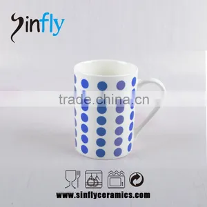 Classic Blue and White Porcelain Printing Milk Mug thumbnail-6