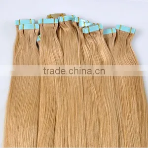 Wholesale Cheap Color 613 6a Grade Russian Hair Tape Hair Extensions thumbnail-6