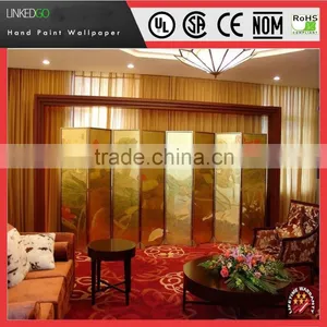 Hot Sales Chinese Wallpaper With Beauty Restaurant Silk Interior Wall thumbnail-2