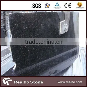 Polished Natural Black Galaxy Granite Tile/big Slab thumbnail-1
