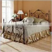 King Queen Diamond Modern Classic Soft Metal Bed thumbnail-1