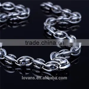 Men Chain Necklace Silver Necklace Most Popular Products New Style thumbnail-1