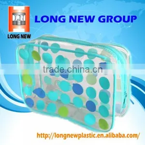 E Health Food File Handbag Cometic Custom Plastic Makeup Bag thumbnail-1