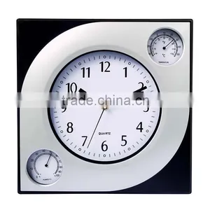 2014 YINGZI CLOCK Weather Station Wall Clock With Temperature YZ-8965B thumbnail-1