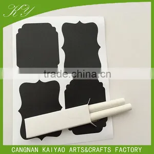 Removable Chalkboard Label With Two Chalks thumbnail-1