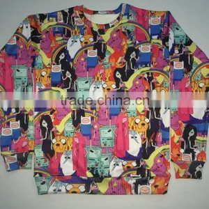 Men Hot Design Custom Sublimation 3D Printing Hoodie Crewneck Sweatshirt Wholesale thumbnail-2