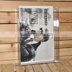 Wall Mounted Clear Acrylic Brochure Holder Iterature Brochure Holder thumbnail-1