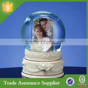 Personalized Wedding Snow Globes With Wedding Photos thumbnail-4