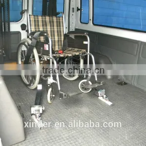 IS0-10542-2 Wheelchair Tie Down System Wheelchair Restraint System Safety Lock Belt for the Disabled on Vehicle thumbnail-3