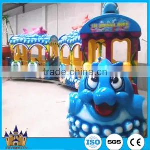 2016 New Product Used Amusement Park Rides Elephant Track Train For Kids / Adults thumbnail-1