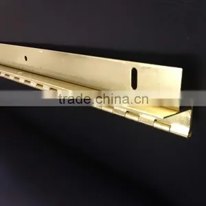 Piano Long Hinge , Special Brass Plated Piano Hinge, thumbnail-4