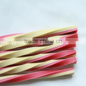 Natural Dog Snack (two-tone Squared Twisted Stick) thumbnail-2