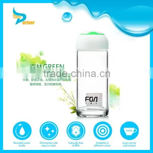 2016 Hot Sale Fancy Water Glass Bottle 200ml Cute Sport Drinking Empty Water Bottles thumbnail-1