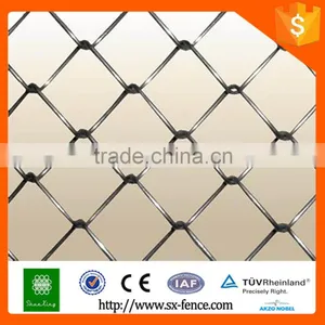 China Factory Supply Woven Construction Chain Link Fence thumbnail-6