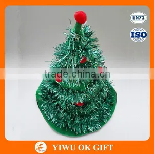 Wholesale Christmas Tree Shape Seven Red Ball Adult Hat thumbnail-1