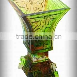 Chinese Antique l Vase for Implication Wealth thumbnail-1