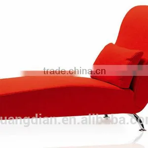 Cowhide Fabric Lounge Chair Bedroom Furniture LC7004 thumbnail-1