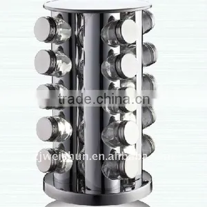 the Spinng Spices Rack With 20 Glass Pot thumbnail-1