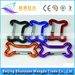 Customized Promotional Gift Locking Aluminum Carabiner Metal Carabiner Hook thumbnail-5