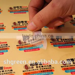 Transparent PVC Plastic Sticker for Pan/boiler thumbnail-1