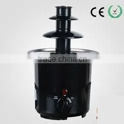 CE&RoHS Approved Auger 3 Tiers Party Home Plastic Mini Chocolate Fountain Chocolate Fountain to Buy thumbnail-1