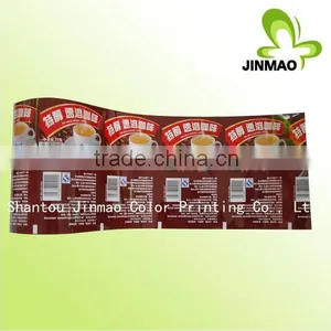 Custom Printed Coffee Packaging Bags Film in Roll thumbnail-1