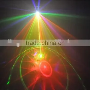 8*3W White Strobe + 5*3W RGBWY LED + RG Laser Light thumbnail-6