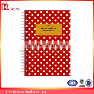 Yiwu Factory Supply Excellent Design Custom Spiral NoteBook thumbnail-2