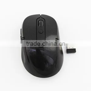 Black New Brand 2.4g Wireless Gaming Learn Mouse thumbnail-3