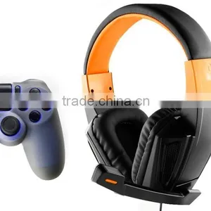 Dropshipping Luxury Gaming Headset With Nylon Braided Cable For PS4 Tablet Mobile Phones thumbnail-2