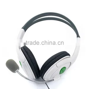 New Wired Headphone With Boom Microphone For Xbox 360 thumbnail-2