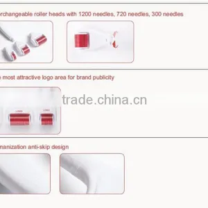 4 in 1 Derma Roller for Skin Care Face/ Eyes / Body Derma Roller With 300 Pins / 720 Pins / 1200 Pins DRS401 thumbnail-6