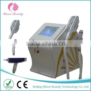 Face Lifting Most Popular Beauty Equipment Hair Removal IPL Elight SHR RF Q Switched Laser Hair Removal Laser IPL With CE Pigmented Spot Removal thumbnail-1