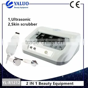 2 in 1 Ultrasonic and Skin Scrubber Beauty Equipment for Home Use thumbnail-1
