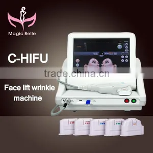 Skin Rejuvenation Hifu Beauty Machine/ Hifu Face Lift Eye Lines Removal Hifu Skin Tightening/ Wrinkle Removal Machine Portable thumbnail-1