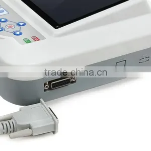 Hot Sale Portable Digital 6-channel Software Electrocardiograph 7 Inch Color Touch Screen ECG Machine EKG Machine EKG-923-Shelly thumbnail-3