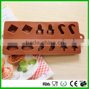 3D Christmas Tree Silicone Cake Baking Mold for Best Christmas Gfit thumbnail-3