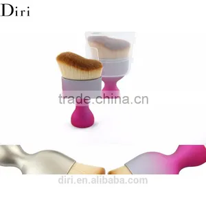 New Design Special Design Korea Curved Foundation Contour Makeup Brush thumbnail-3