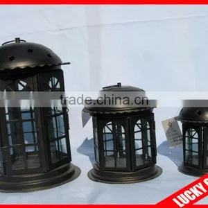 Classic House Shape Indoor Decorative Cheap Candle Lantern for Sale thumbnail-1