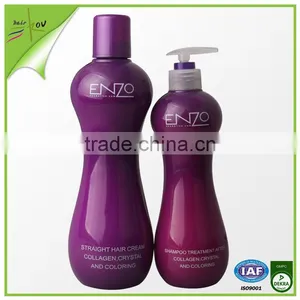 Smoothes and Eliminates Frizz Brazilian Keratin Straight Hair Cream Treatment thumbnail-1
