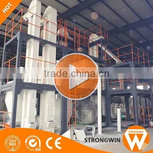 China Strongwin 1t/h Feed Processing Machines Poultry Feed Pellet Production Line thumbnail-1