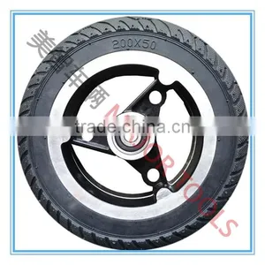 8 Inch Semi-pneumatic Tyre 200x50 for Wagons thumbnail-1