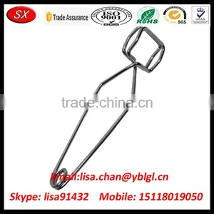 China Supplier OEM Precision Flat Spring Steel Clips thumbnail-2