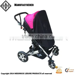 Safe Outdoor Baby Sunshade for Pram Mosquito Net Sunshade for Baby Strollers thumbnail-1