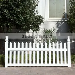 PVC Garden Picket Fence/White Vinyl Fence/ASTM Standard thumbnail-2