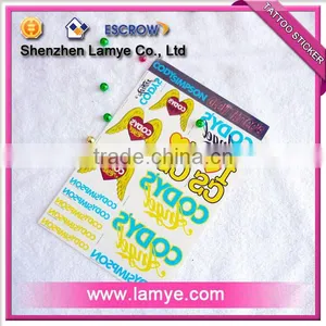 Hot Selling CMYK Glow in Dark Tattoo thumbnail-6